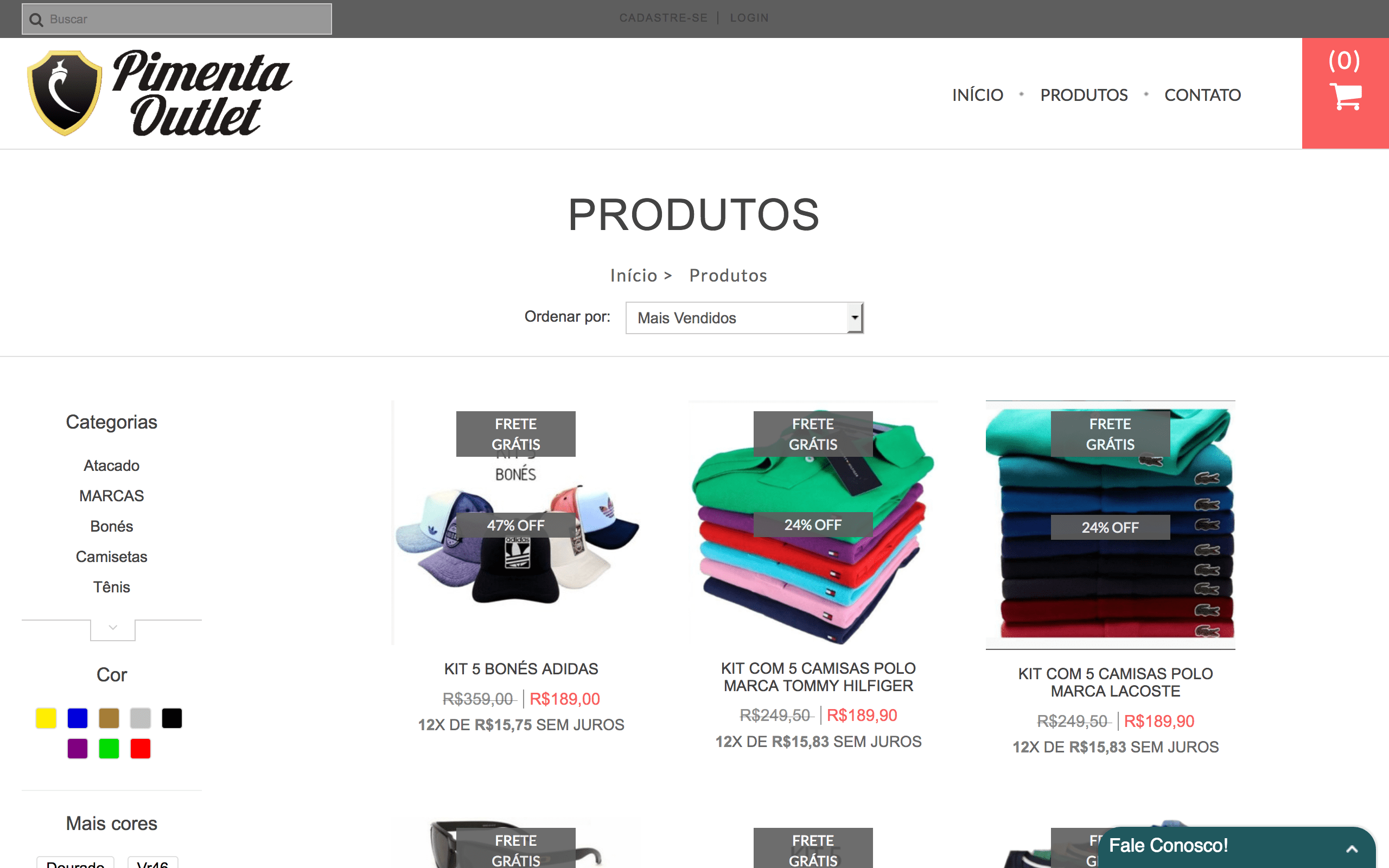 Layouts Profissionais Para A Sua Loja Virtual Nuvem Shop